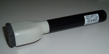ホワイトボード用イレーザー付きマーカー黒